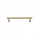 M Marcus Heritage Brass Stepped Design Cabinet Pull with 16mm Rose 96mm Centre to Centre